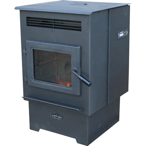 The 5500 model has 180 square inches of cooking space with 12,000 BTU per hour; the 6500 is nearly double in size at 316 square inches with 14,000 BTU. . Cleveland iron works pellet stove